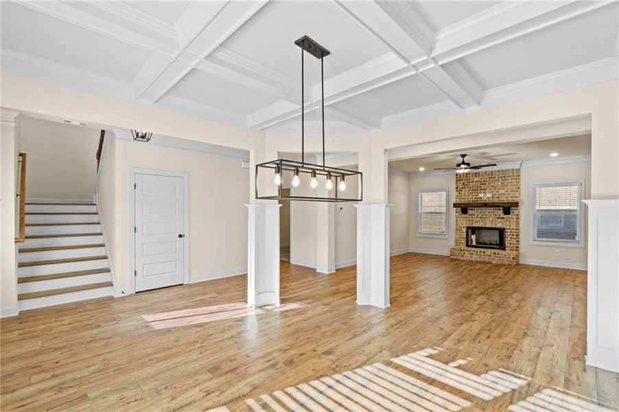 Spacious, unfurnished interior of a new home in Red Oak Ridge, Loganville (Image 16).