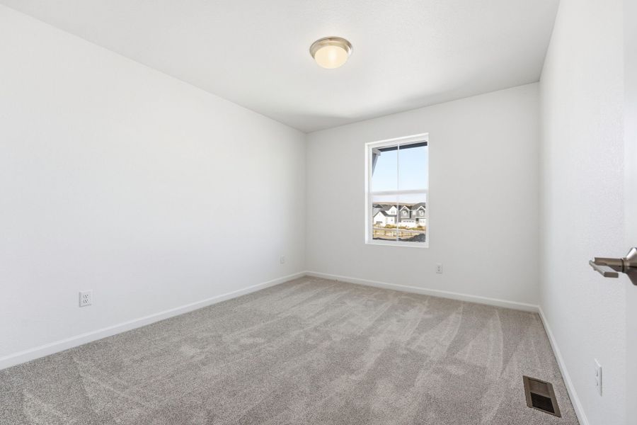 Spacious, unfurnished interior of a new home in Trailstone, Arvada (Image 23). Spacious, unfurnished interior of a new home in Trailstone, Arvada (Image 23).