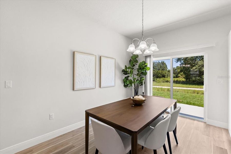 Furnished interior view inside a new home in , Ocala (Image 12).