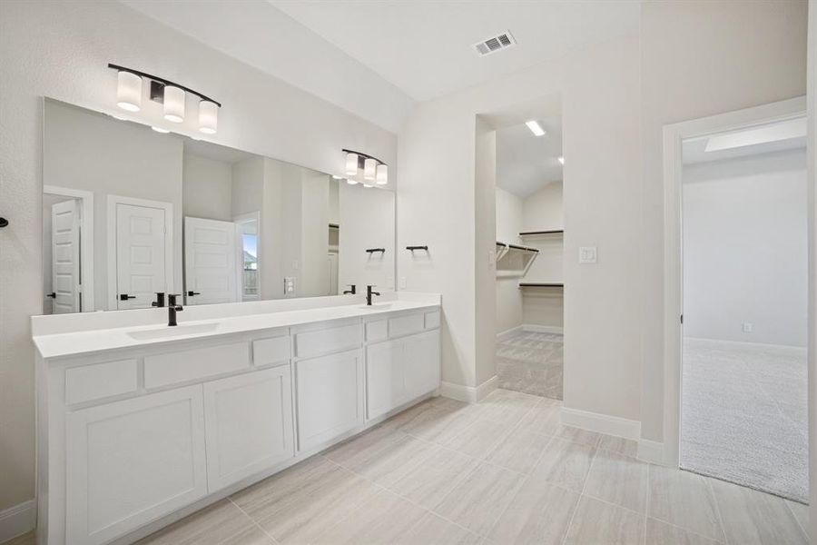 Furnished interior view inside a new home in Talia – Garden Series, Mesquite (Image 7). Furnished interior view inside a new home in Talia – Garden Series, Mesquite (Image 7).