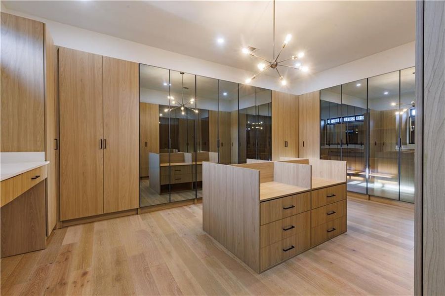 Furnished interior view inside a new home in , Suwanee (Image 36).