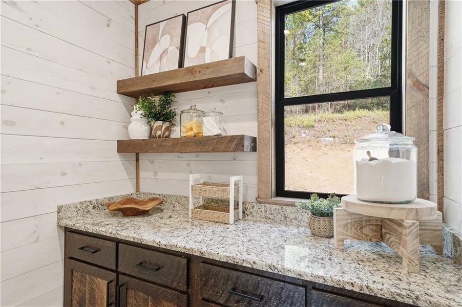 Furnished interior view inside a new home in , Mineral Bluff (Image 10).