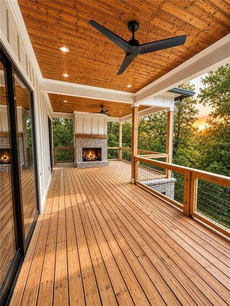 Exterior details and patio area of a home in , Roswell (Image 26). Exterior details and patio area of a home in , Roswell (Image 26).