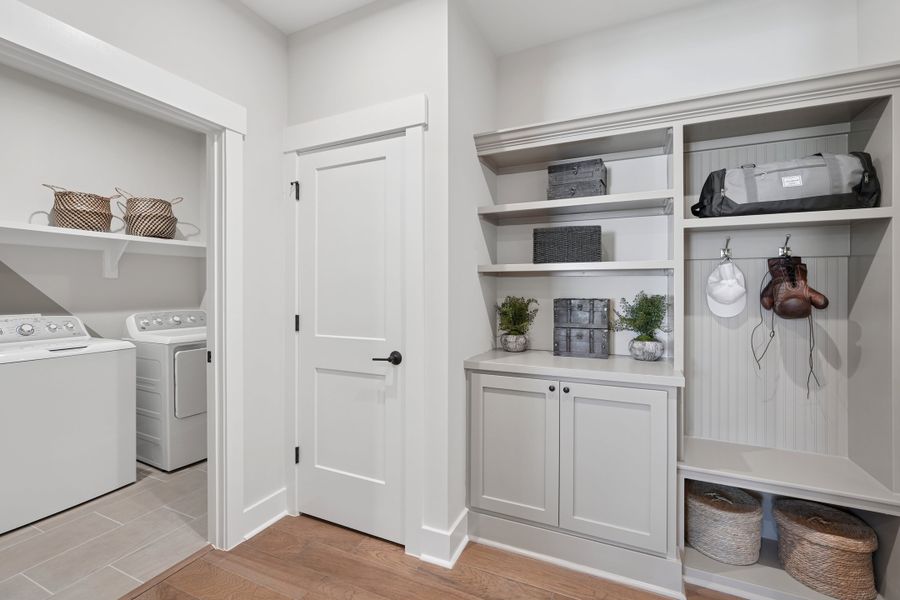 Representative furnished interior of a home built from the Hickory Hill by Tri Pointe Homes in Altis At Serenity, Fuquay Varina (Image 20).