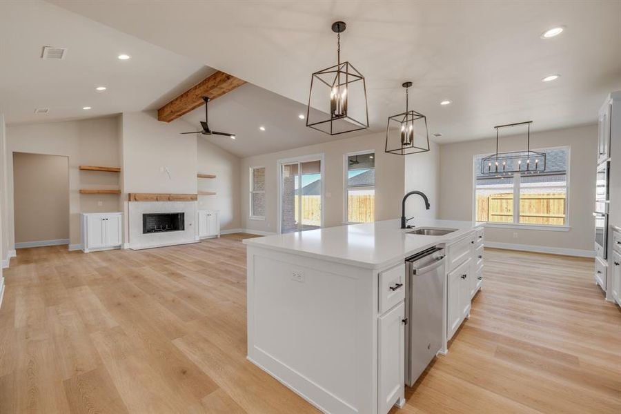 Furnished interior view inside a new home in , Abilene (Image 9). Furnished interior view inside a new home in , Abilene (Image 9).