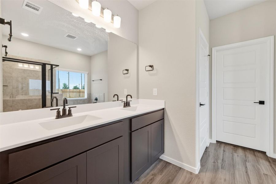 Furnished interior view inside a new home in Crosby Terrace, Crosby (Image 10).