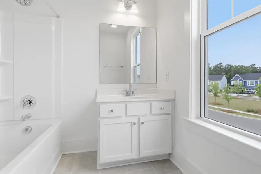 Furnished interior view inside a new home in Homecoming, Ravenel (Image 11).