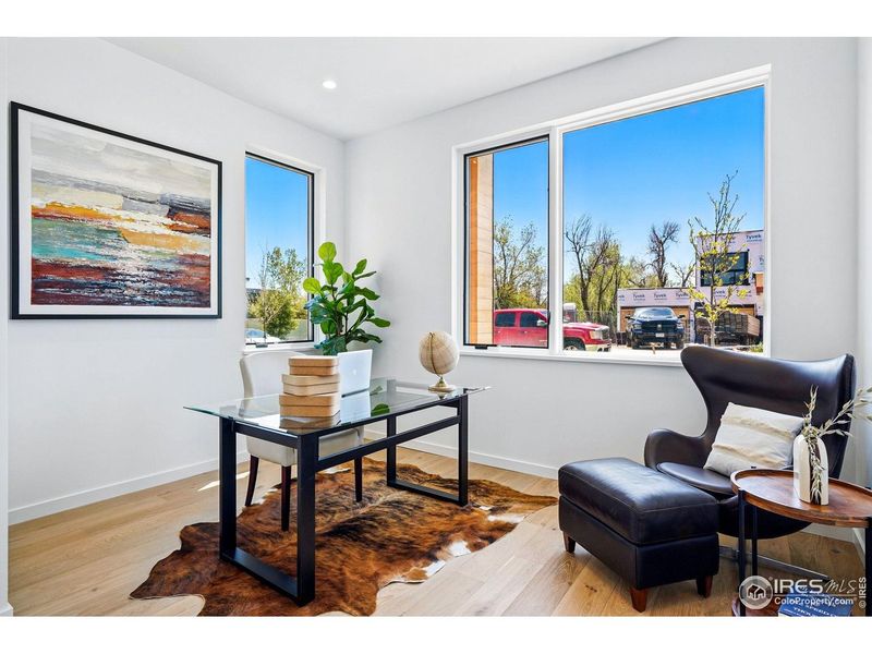 Furnished interior view inside a new home in , Boulder (Image 23).