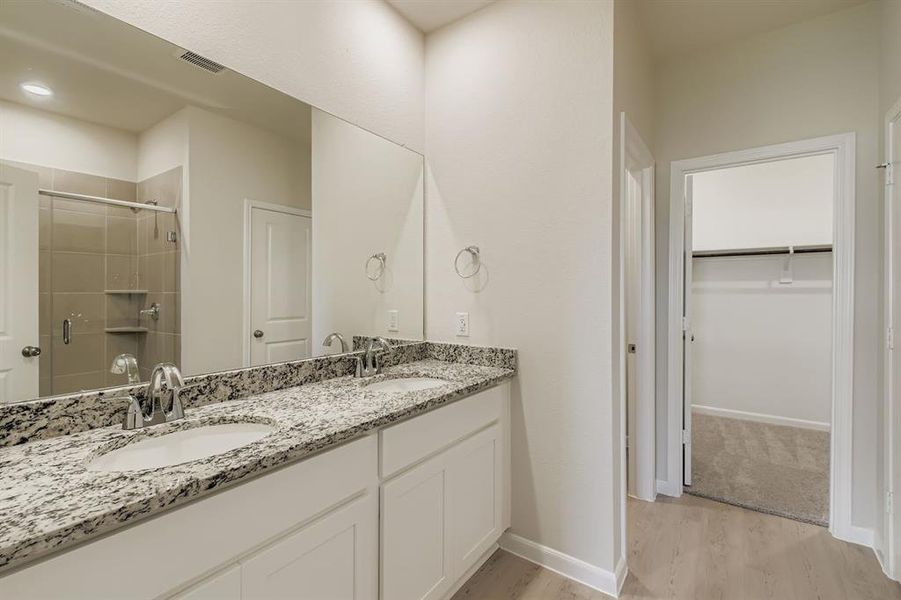 Furnished interior view inside a new home in Sperling Farms, Ferris (Image 4).
