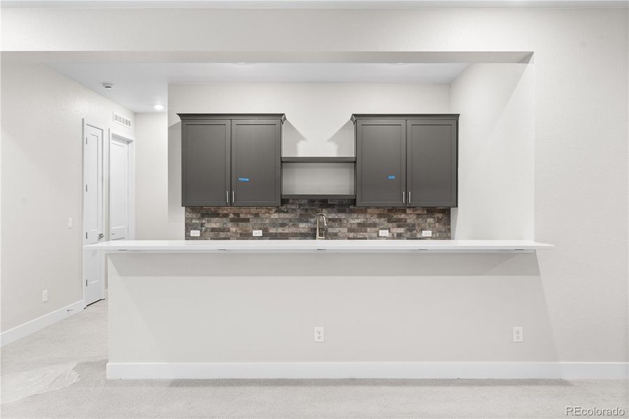 Furnished interior view inside a new home in Reflection at Solstice, Littleton (Image 10).