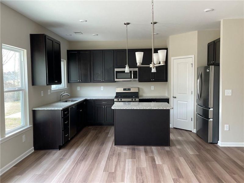 Furnished interior view inside a new home in Crossvine Estates, Braselton (Image 5).