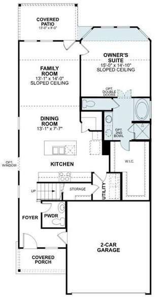 2D floor plan layout of this home in Moran Ranch, Willis, TX (Image 2). 2D floor plan layout of this home in Moran Ranch, Willis, TX (Image 2).