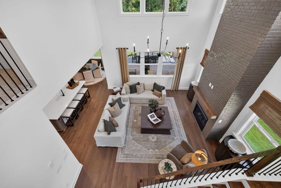 Representative furnished interior of a home built from the Newlyn by Pulte Homes in Bleckley Station, Ball Ground (Image 14). Representative furnished interior of a home built from the Newlyn by Pulte Homes in Bleckley Station, Ball Ground (Image 14).