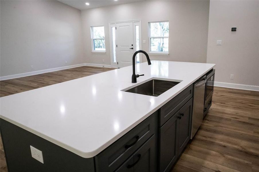 Close-up of interior finishes inside a home in , Weeki Wachee (Image 31).