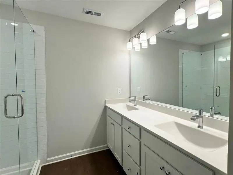 Furnished interior view inside a new home in , Atlanta (Image 3).