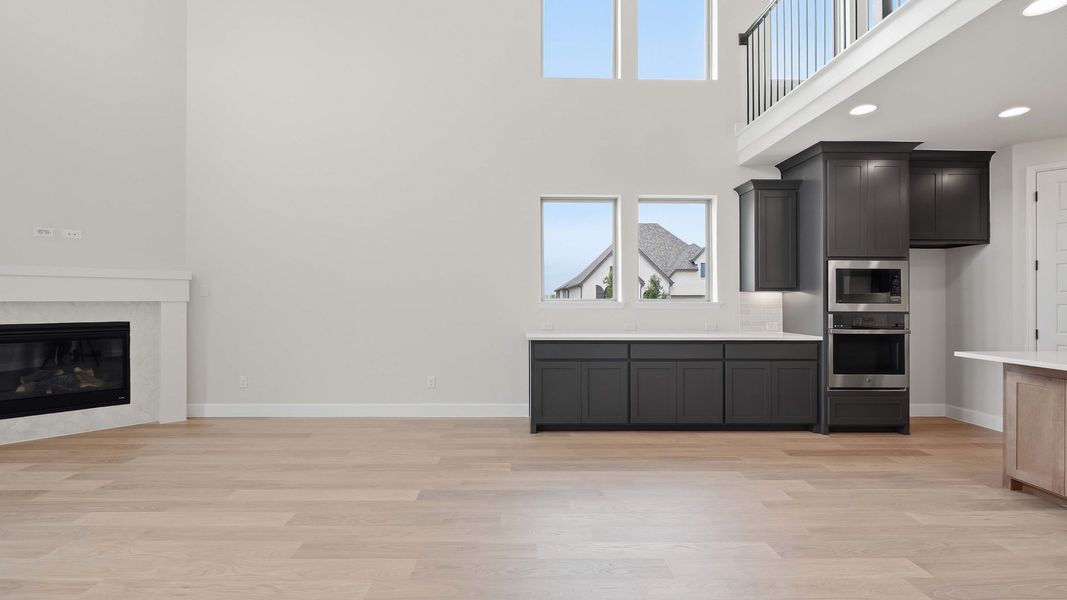 Furnished interior view inside a new home in Ramble, Celina (Image 12). Furnished interior view inside a new home in Ramble, Celina (Image 12).
