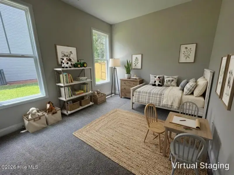 Furnished interior view inside a new home in Parkwood Estates, Leland (Image 13).
