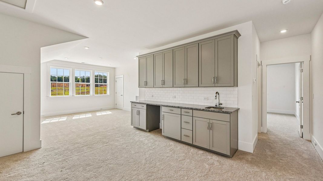 The Connect by DRB Elevate in Brook Run, Fort Mill SC - Loft with Wet bar