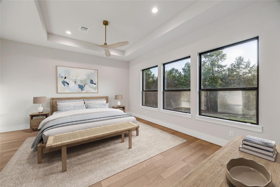 Primary Suite. Virtually staged. Primary Suite. Virtually staged.