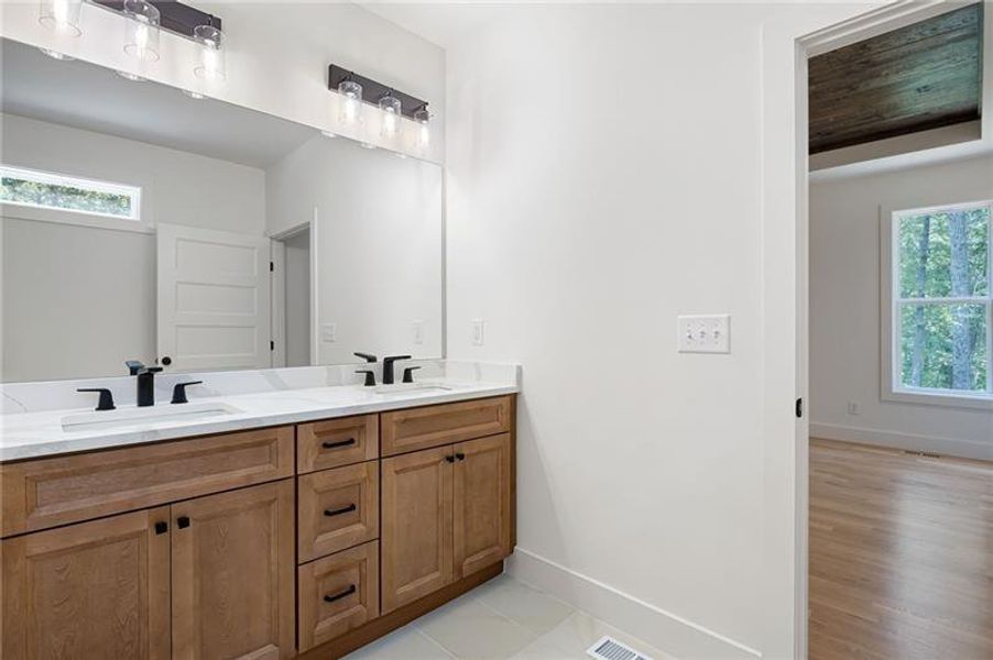 Furnished interior view inside a new home in , Cartersville (Image 11).
