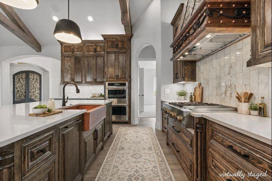 Furnished interior view inside a new home in , Aledo (Image 25). Furnished interior view inside a new home in , Aledo (Image 25).