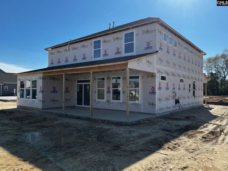 In-progress construction of a new home in Blythewood Farms, Blythewood, SC (Image 6).