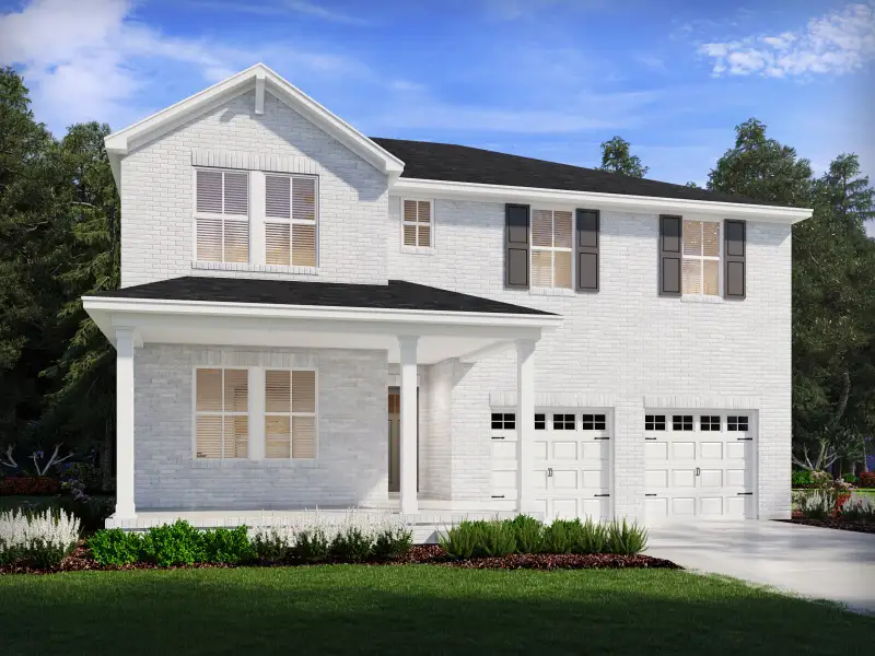 Front exterior of a new home in Benders Cove - Reserve Series, Mount Juliet, TN, highlighting curb appeal (Image 1).