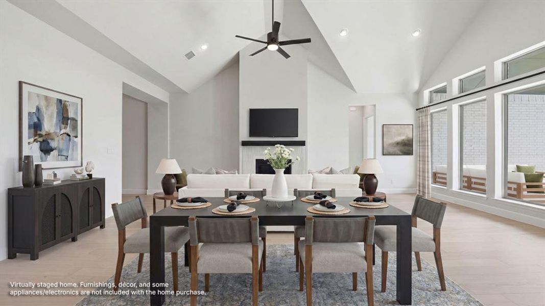 Furnished interior view inside a new home in Talon Hills, Fort Worth (Image 11).