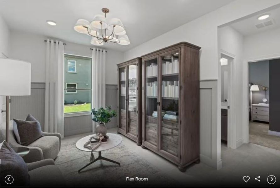 Interior photos- Photo of Del Webb model home with same floor plan, not of actual home listed.