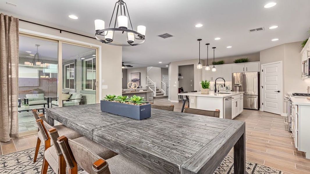 Representative furnished interior of a home built from the Paisley by Taylor Morrison in Paradisi Discovery Collection, Surprise (Image 9).