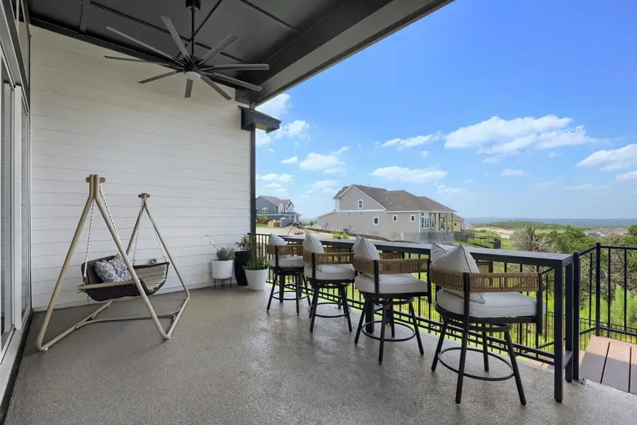 Exterior details and patio area of a home in , Dripping Springs (Image 22).