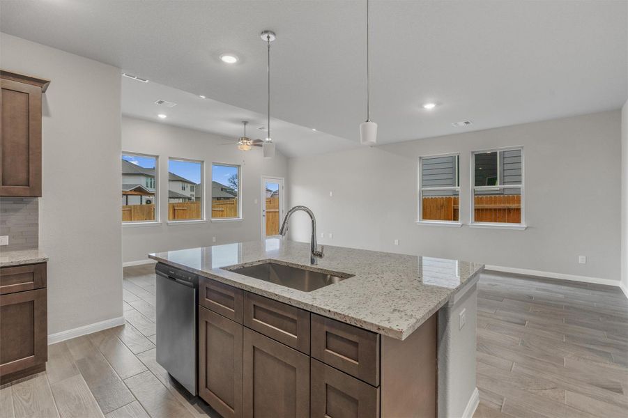 Furnished interior view inside a new home in Morningstar, Andice (Image 2).