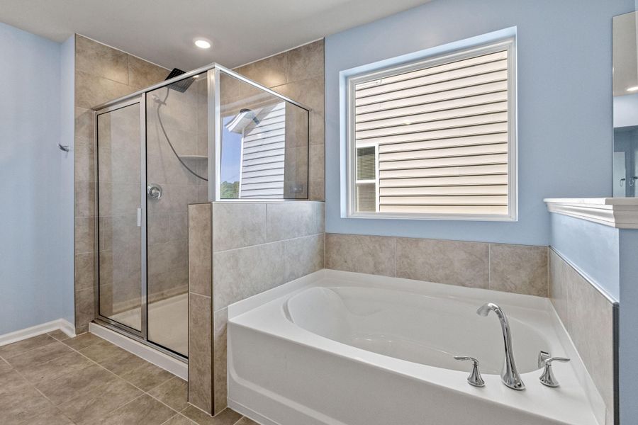 Furnished interior view inside a new home in Sweetgrass at Summers Corner, Summerville (Image 30).