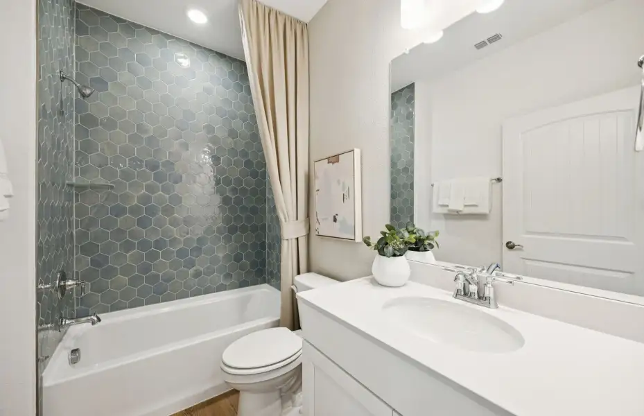 Furnished interior view inside a new home in Del Webb at Trinity Falls, McKinney (Image 10).