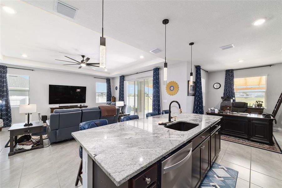Furnished interior view inside a new home in Brookhaven, Ocala (Image 67).