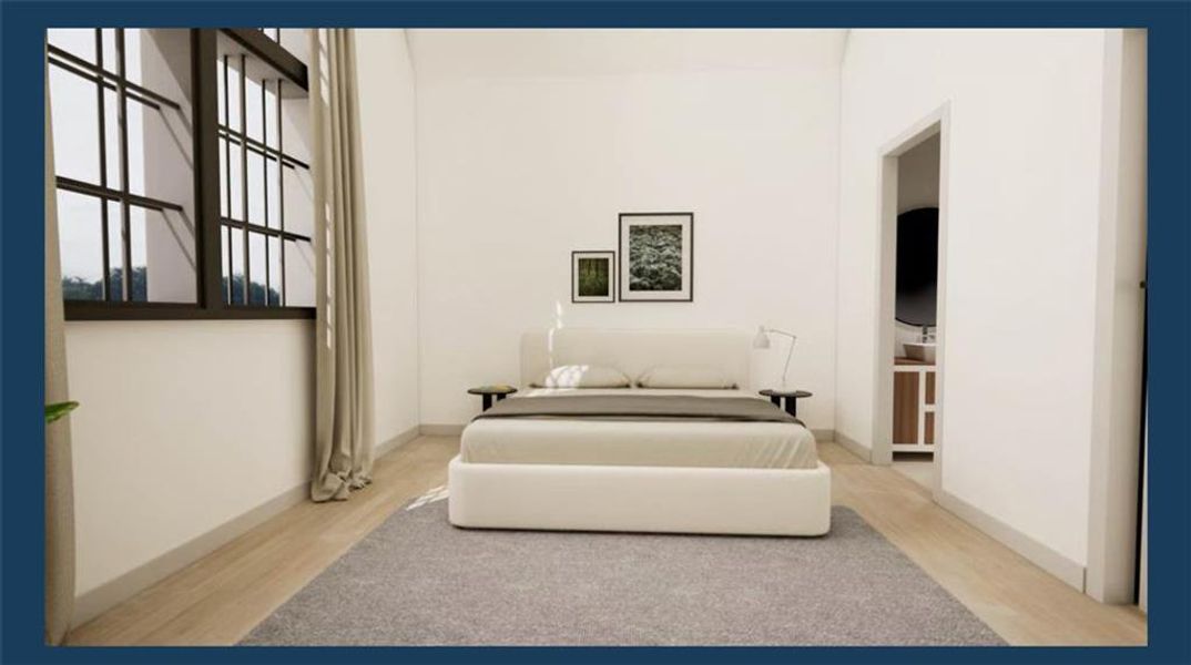 Furnished interior view inside a new home in , Gainesville (Image 11).