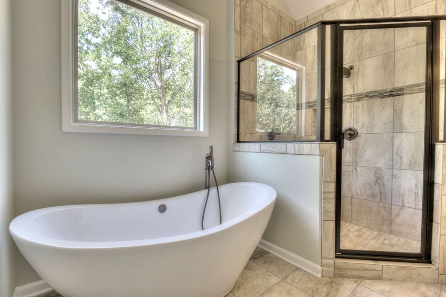 Representative furnished interior of a home built from the The Huntleigh by Bamford and Company in Rowland Springs, Cartersville (Image 14).
