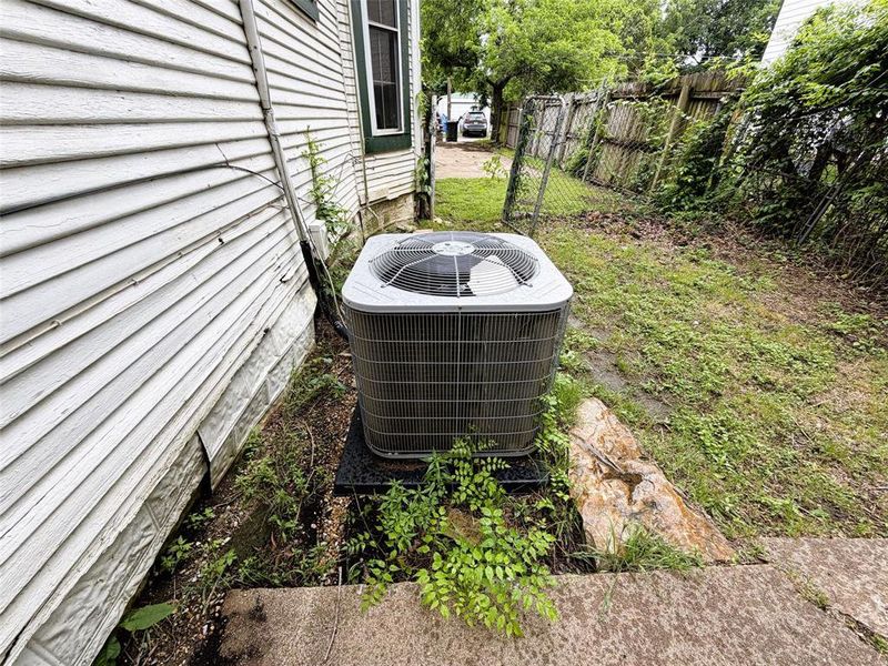 Exterior details and patio area of a home in , Cleburne (Image 11). Exterior details and patio area of a home in , Cleburne (Image 11).