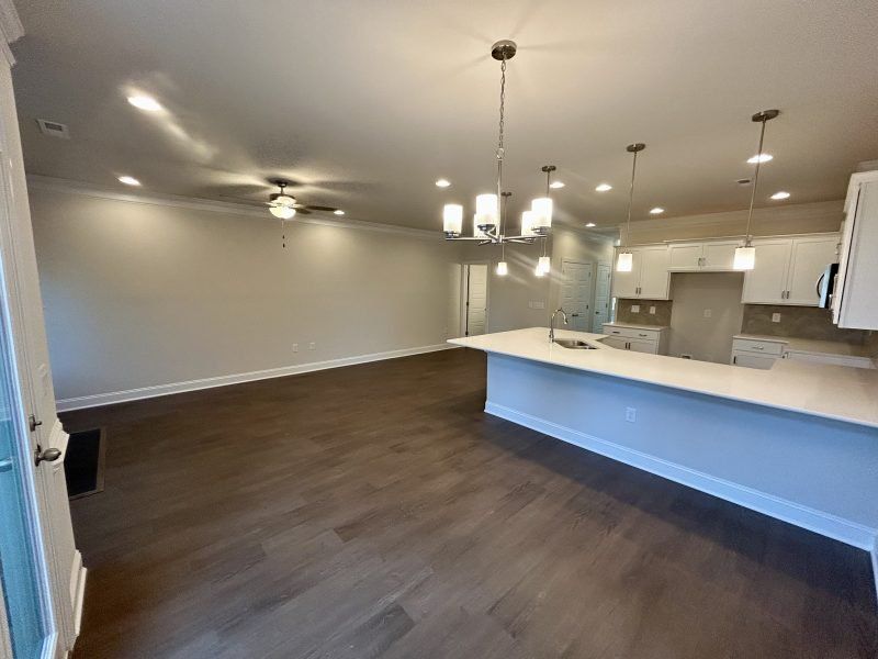 Spacious, unfurnished interior of a new home in Trellises, High Point (Image 18).