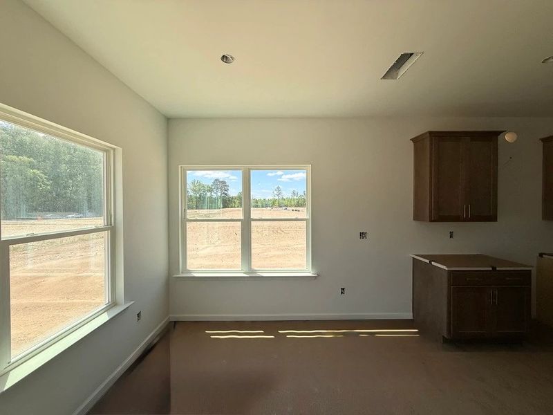 In-progress construction of a new home in The Point, Rolesville, NC (Image 16).