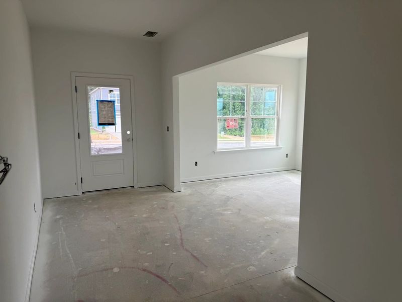 In-progress construction of a new home in The Point, Rolesville, NC (Image 4).