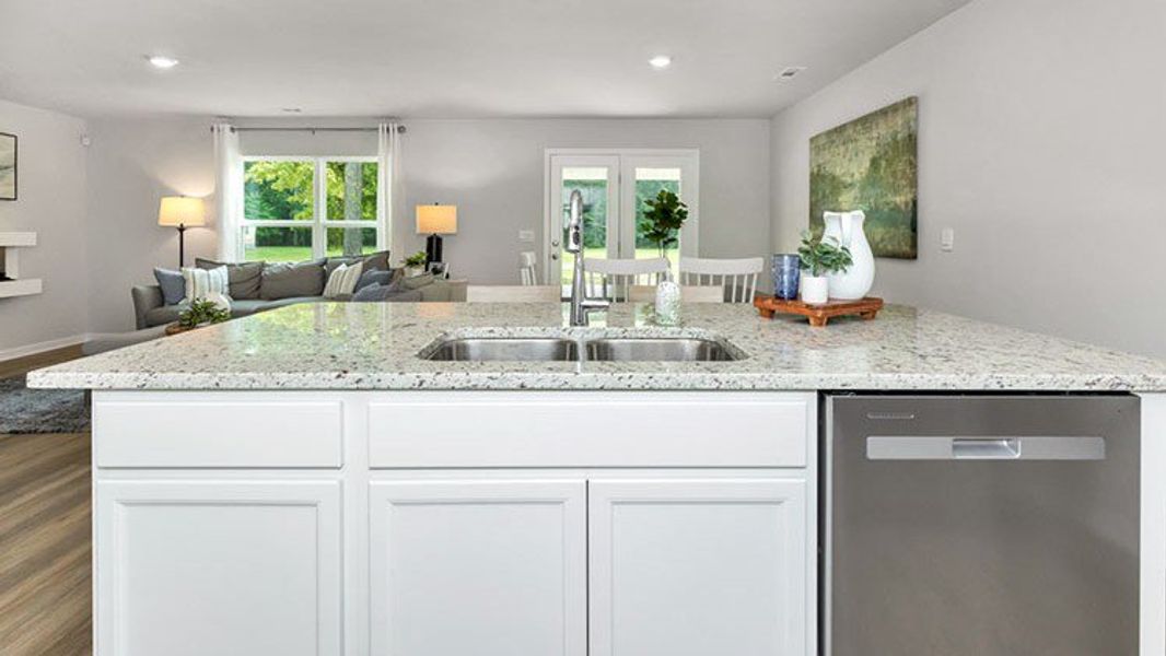 Furnished interior view inside a new home in Bailey Park, Fayetteville (Image 12).