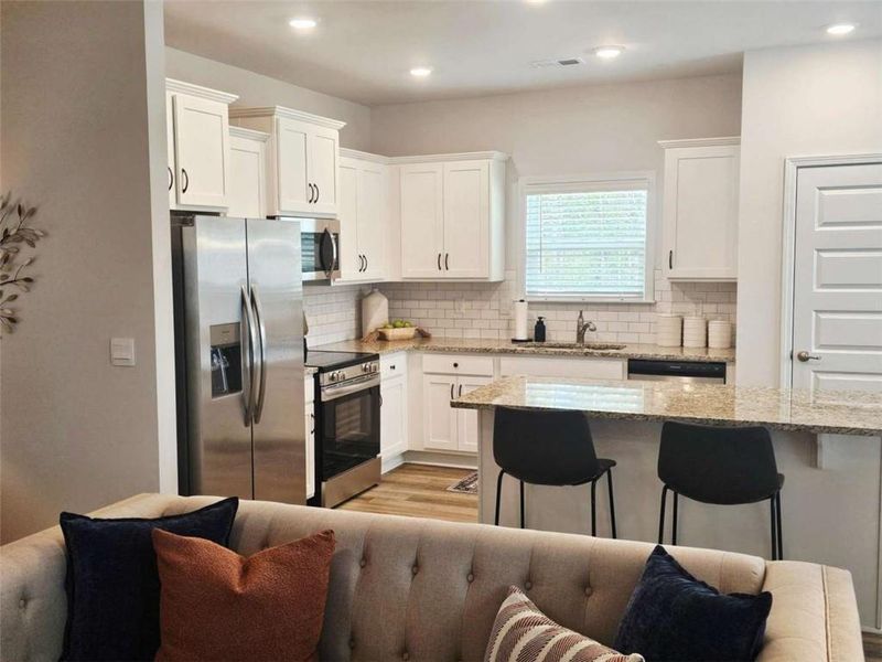 Furnished interior view inside a new home in Scarlett Place, Bowdon (Image 2). Furnished interior view inside a new home in Scarlett Place, Bowdon (Image 2).