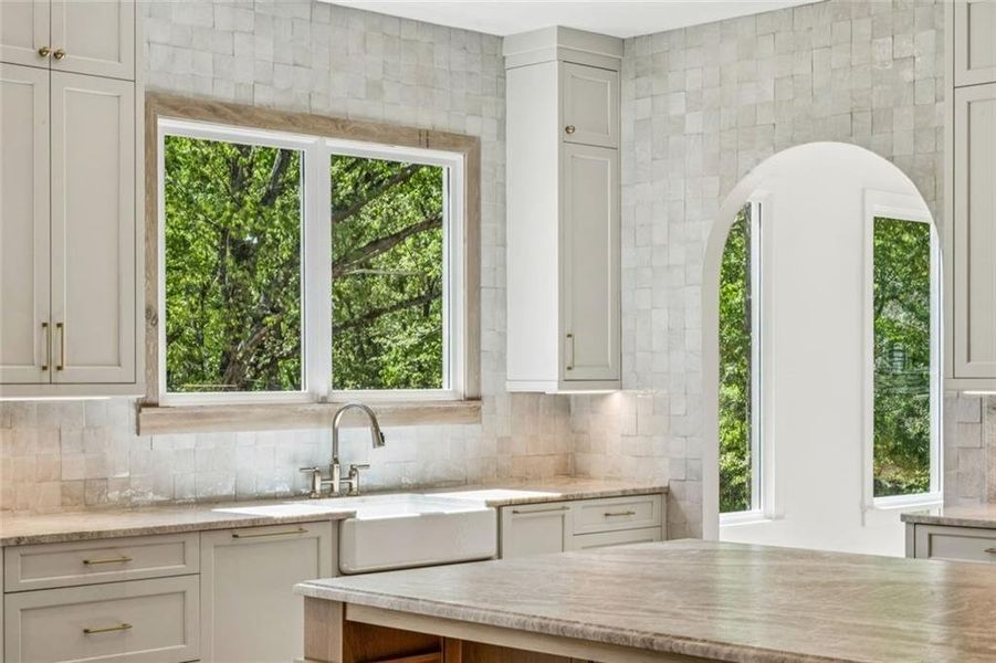 Furnished interior view inside a new home in , Athens (Image 9).