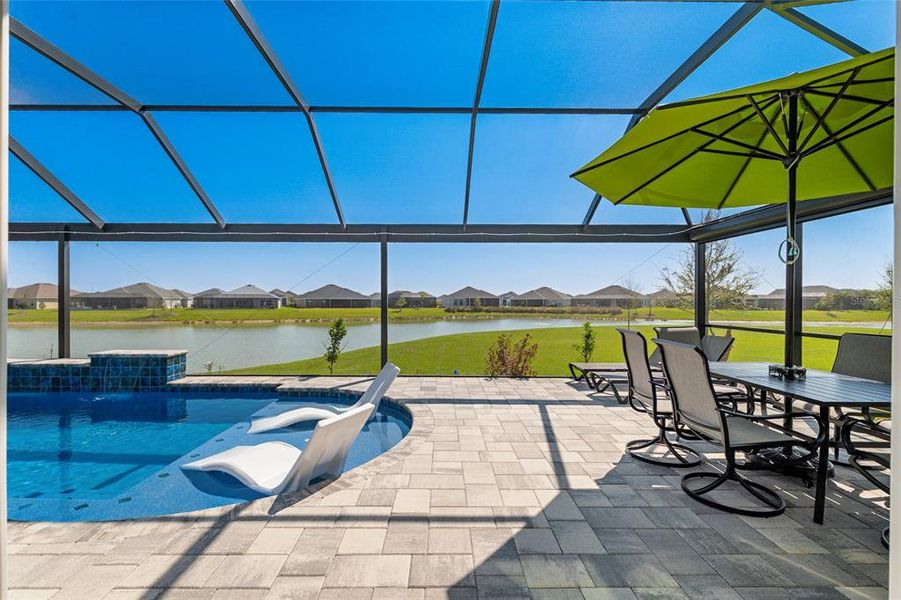Exterior details and patio area of a home in , The Villages (Image 25).