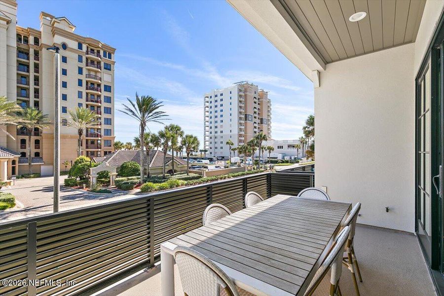Exterior details and patio area of a home in , Jacksonville Beach (Image 4).
