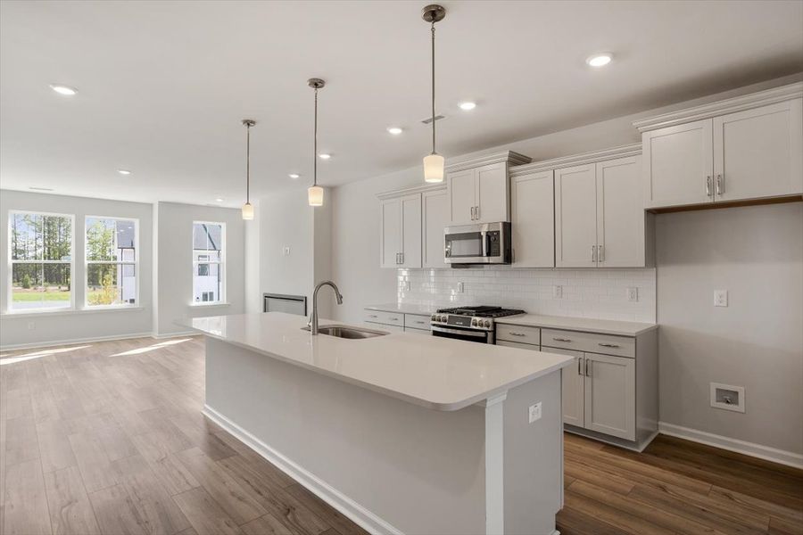 Furnished interior view inside a new home in Sweetbrier, Durham (Image 10).