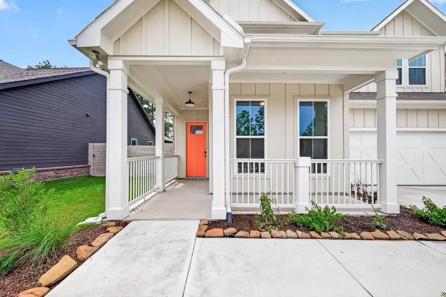 Exterior details and patio area of a home in Two Step Farm, Montgomery (Image 3).