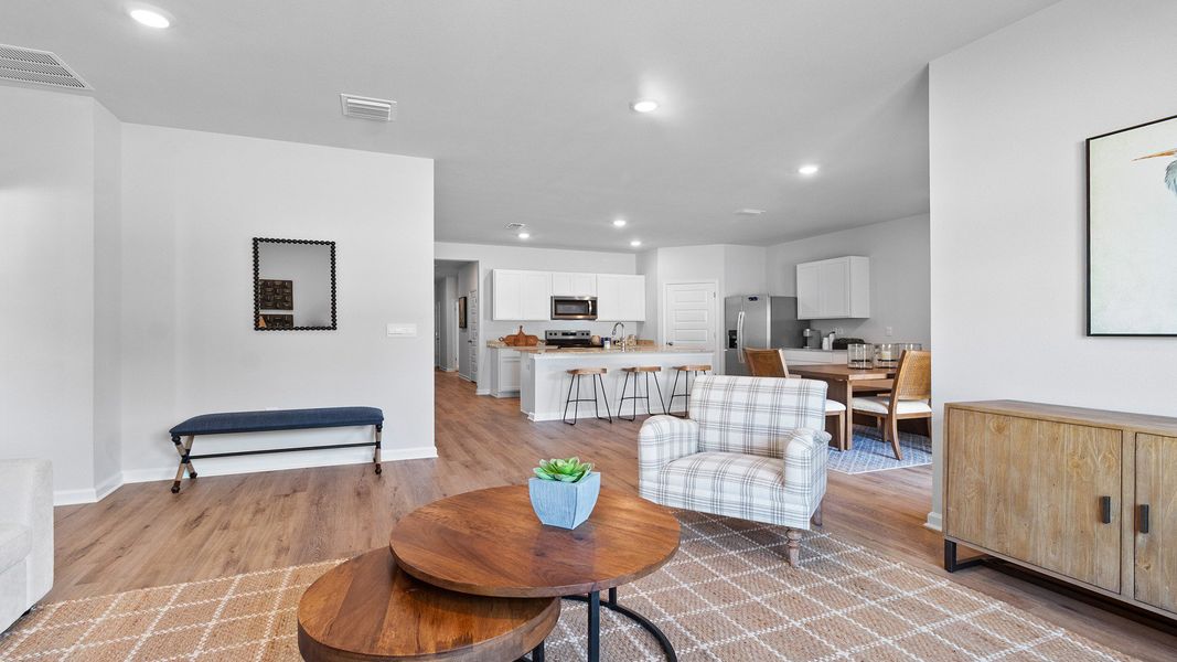 Furnished interior view inside a new home in Misting Springs, Crawfordville (Image 19).