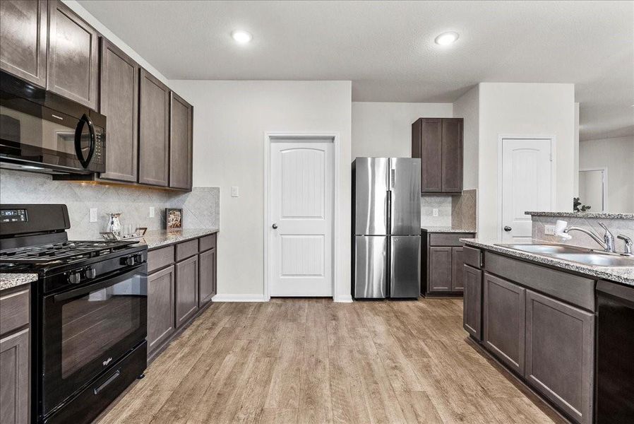 Furnished interior view inside a new home in Mecom Way, Hitchcock (Image 16). Furnished interior view inside a new home in Mecom Way, Hitchcock (Image 16).